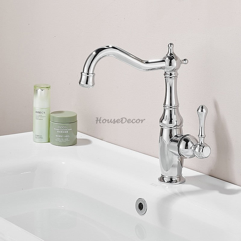 Brass bath shower mixer tap single lever control detail view