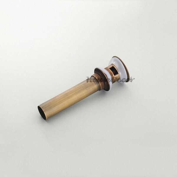 Antique Brass basin waste detailed product view additional view