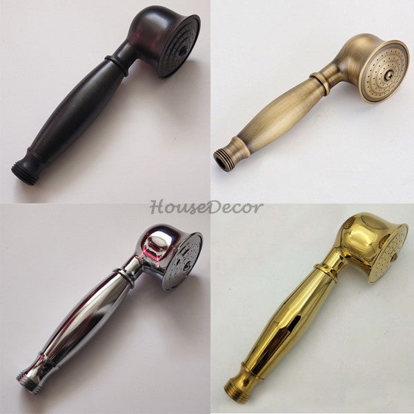 Modern Brass shower head handheld shower set main view