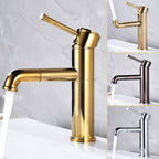 Modern bath shower mixer tap swivel spout main view