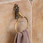 Modern towel ring detailed product view detail view