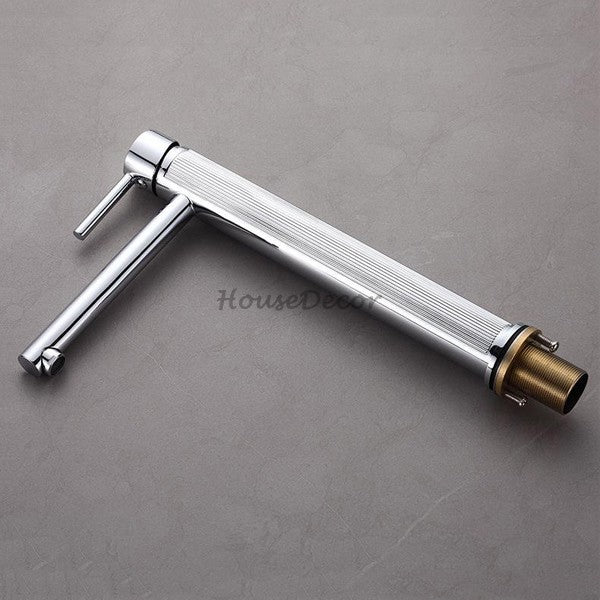 Modern Brass bath shower mixer tap single lever control additional view