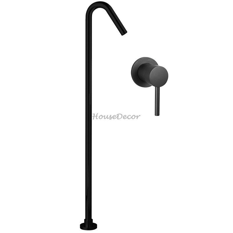 Modern bath shower mixer tap single lever control additional view