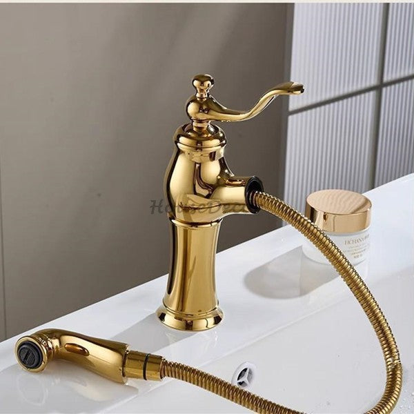 Modern bath shower mixer tap pull out spray additional view