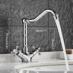 Modern bath shower mixer tap swivel spout additional view