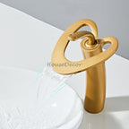 Modern bath shower mixer tap waterfall spout additional view