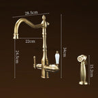 Modern bath shower mixer tap swivel spout additional view