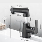 Modern bath shower mixer tap pull out spray additional view