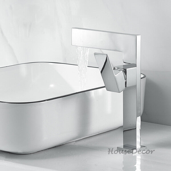 Brass bath shower mixer tap waterfall spout additional view