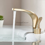 Modern Brass bath shower mixer tap single lever control additional view
