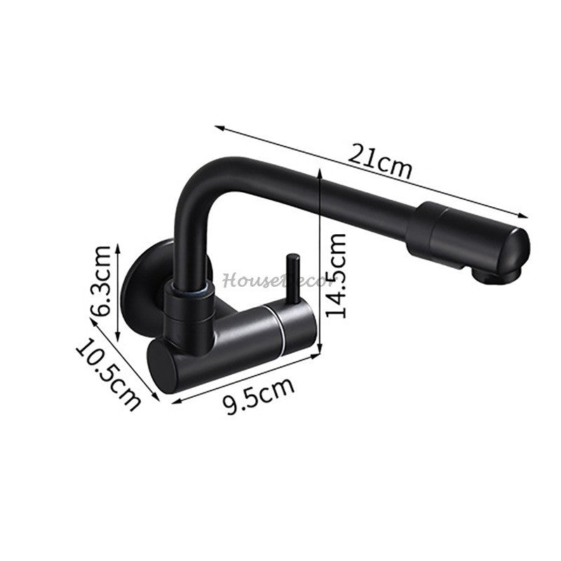 Matte Black Brass kitchen sink mixer tap swivel spout additional view