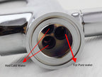 Modern kitchen sink mixer tap swivel spout additional view
