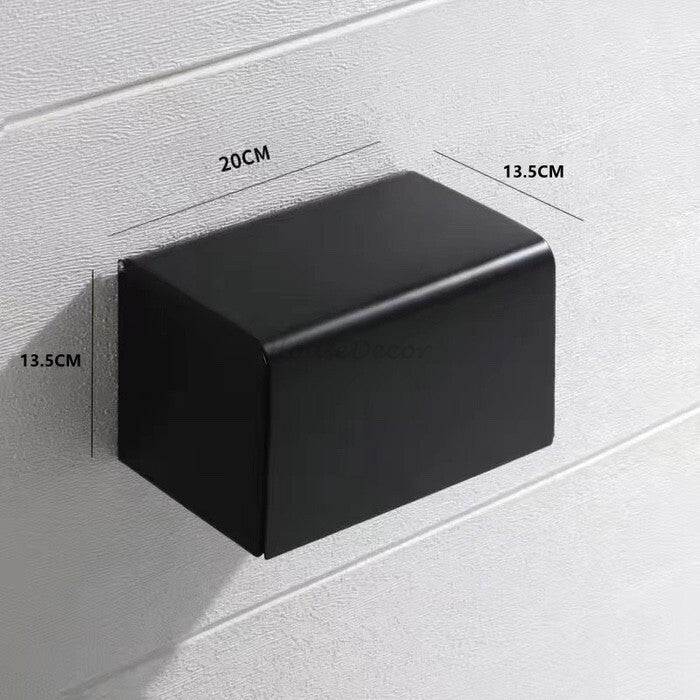 Modern toilet paper holder wall mounted design additional view