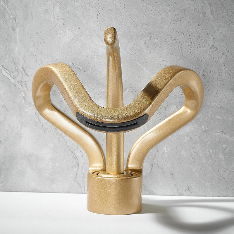 Modern bathroom basin mixer tap waterfall spout additional view