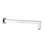 Chrome shower head wall mounted design main view