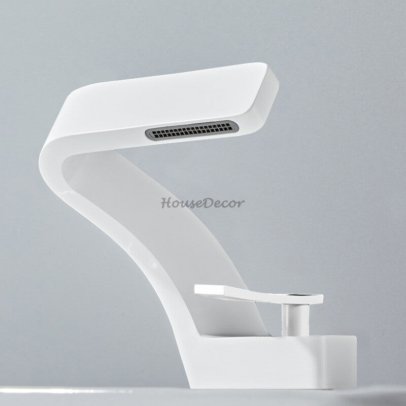 Modern bath shower mixer tap waterfall spout additional view