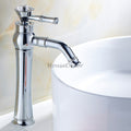 Chrome bath shower mixer tap swivel spout main view