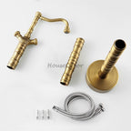 Modern bath shower mixer tap floor mounted design additional view