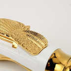 Gold bath shower mixer tap detailed product view detail view