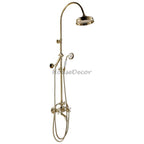 Modern bath shower mixer tap handheld shower set main view