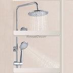 Modern shower head thermostatic control additional view