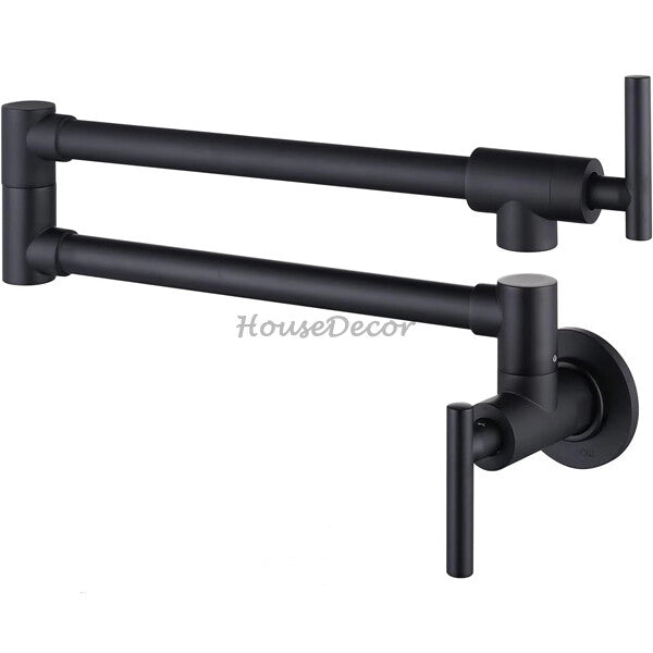 Modern kitchen sink mixer tap folding spout main view