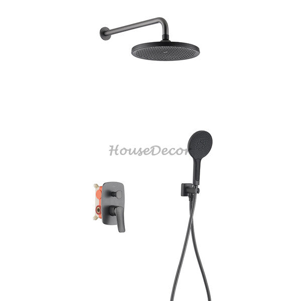 Modern bath shower mixer tap wall mounted design main view