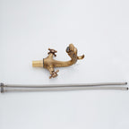 Antique Brass bath shower mixer tap detailed product view additional view