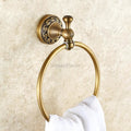 Antique Brass towel ring detailed product view main view