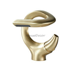 Modern bath shower mixer tap waterfall spout main view