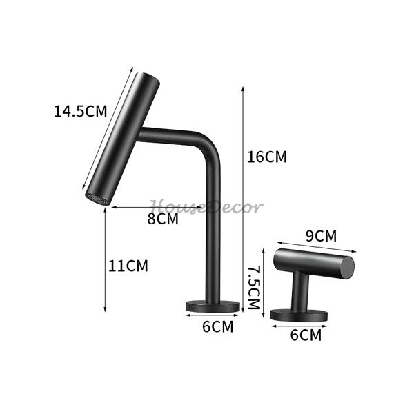 Modern bath shower mixer tap single lever control additional view