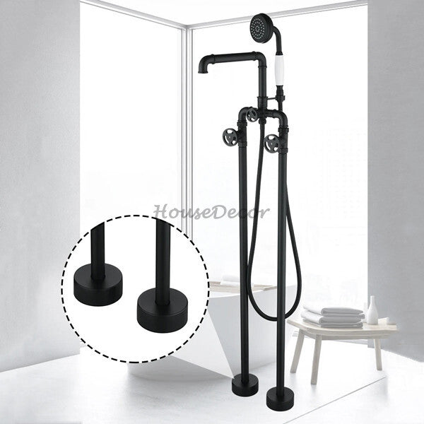 Modern bath shower mixer tap floor mounted design additional view