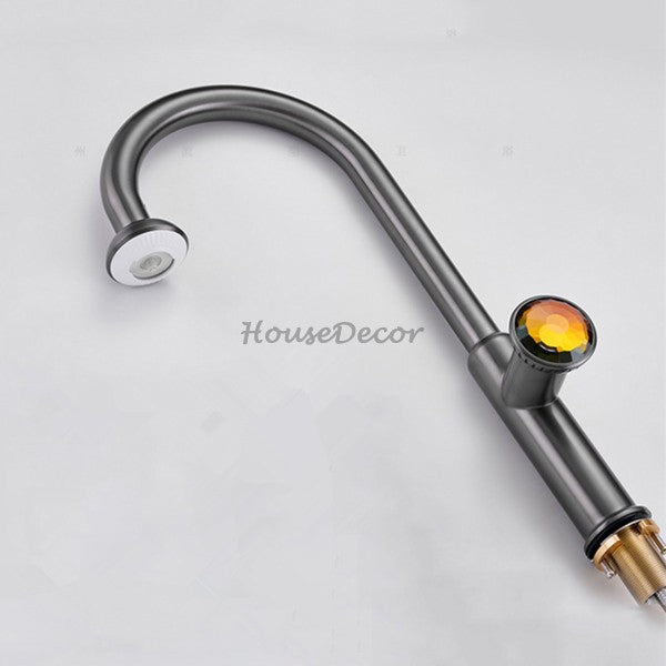 Modern kitchen sink mixer tap pull out spray additional view