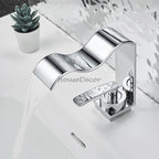 Modern Brass bath shower mixer tap waterfall spout additional view