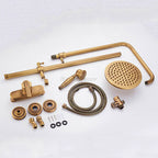 Antique Brass bath shower mixer tap single lever control additional view