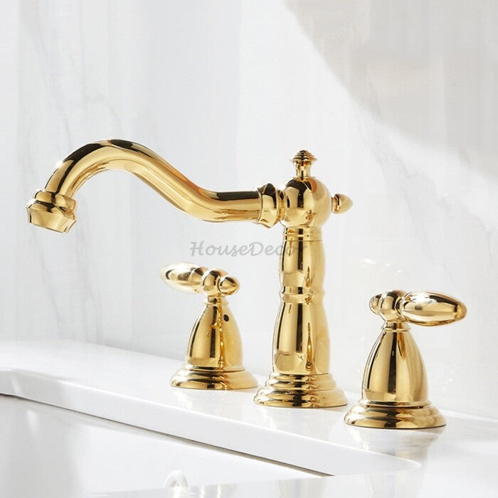 Modern bath shower mixer tap deck mounted design detail view