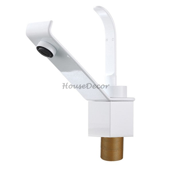 Modern bath shower mixer tap single lever control main view