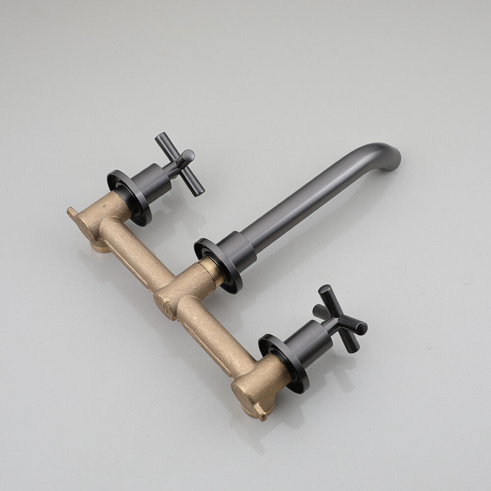 Brass bath shower mixer tap wall mounted design additional view
