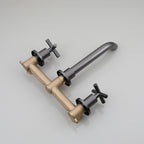 Brass bath shower mixer tap wall mounted design additional view