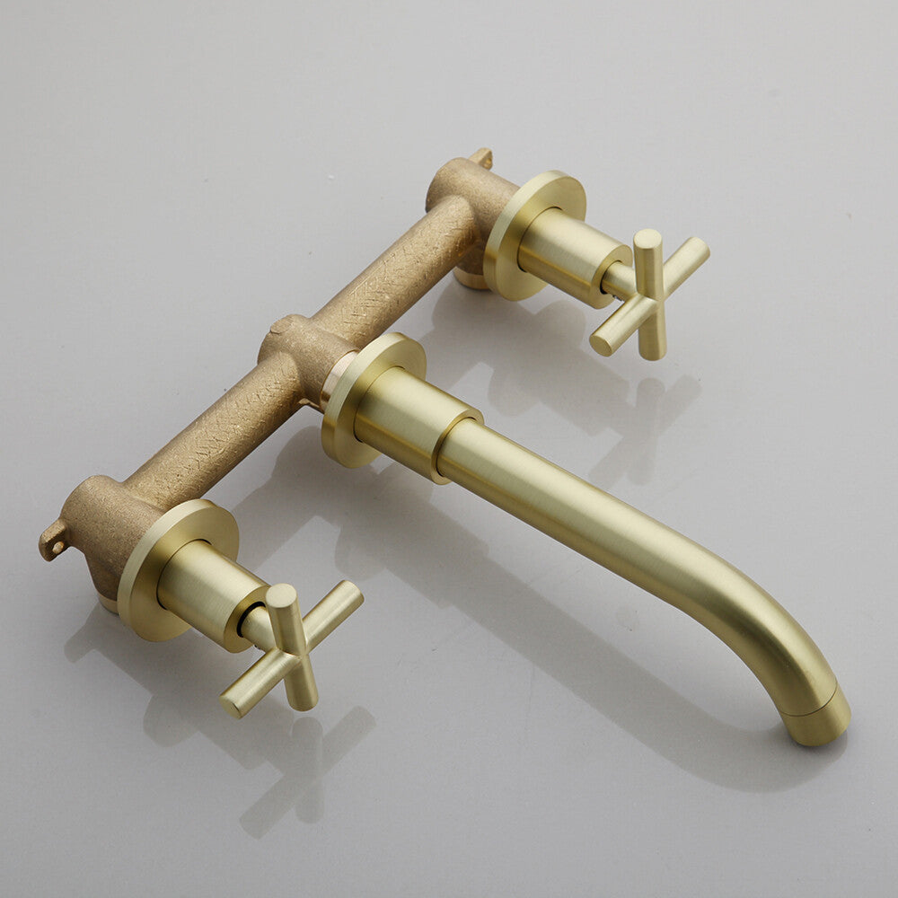Brass bath shower mixer tap wall mounted design additional view
