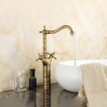 Modern bath shower mixer tap swivel spout main view