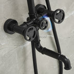 Modern Brass bath shower mixer tap detailed product view additional view