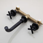 Brass bath shower mixer tap wall mounted design additional view