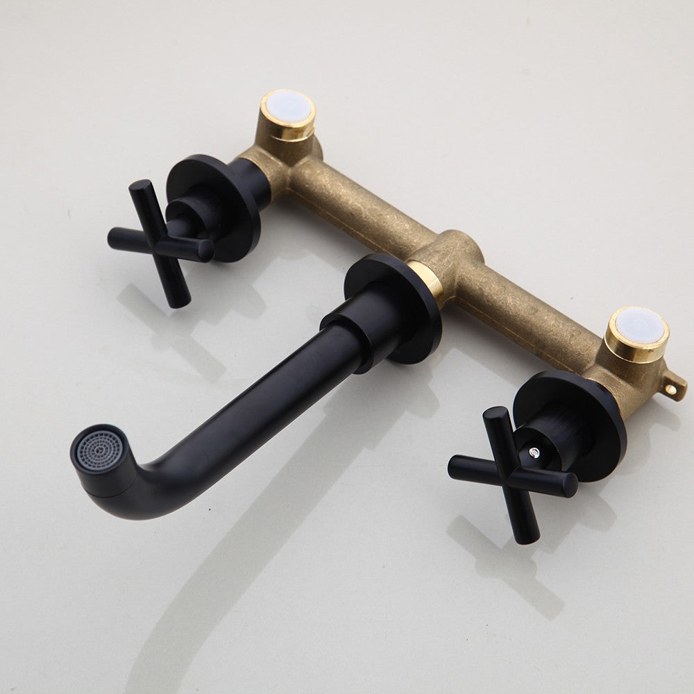 Brass bath shower mixer tap wall mounted design additional view