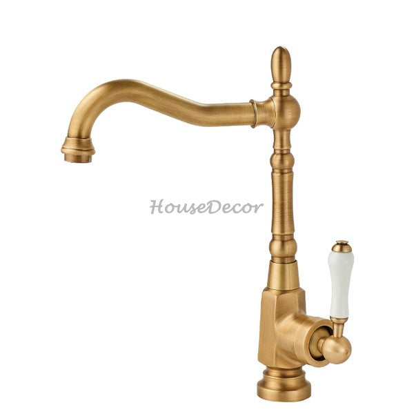 Modern bath shower mixer tap swivel spout main view