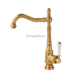 Modern bath shower mixer tap swivel spout main view
