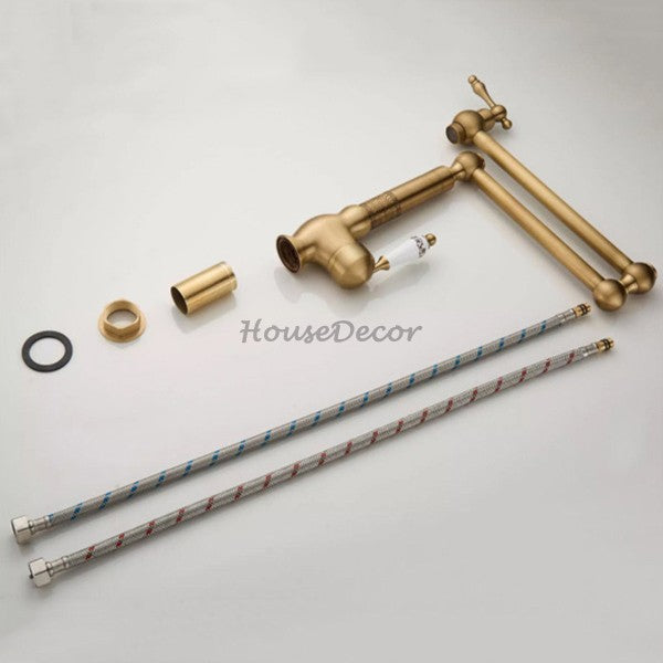 Modern kitchen sink mixer tap swivel spout additional view