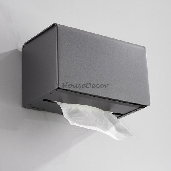Modern toilet paper holder wall mounted design detail view