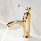 Antique Brass bath shower mixer tap detailed product view additional view