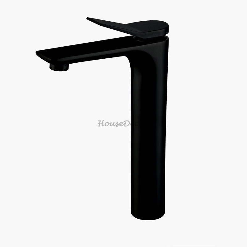 Modern Brass bath shower mixer tap single lever control detail view